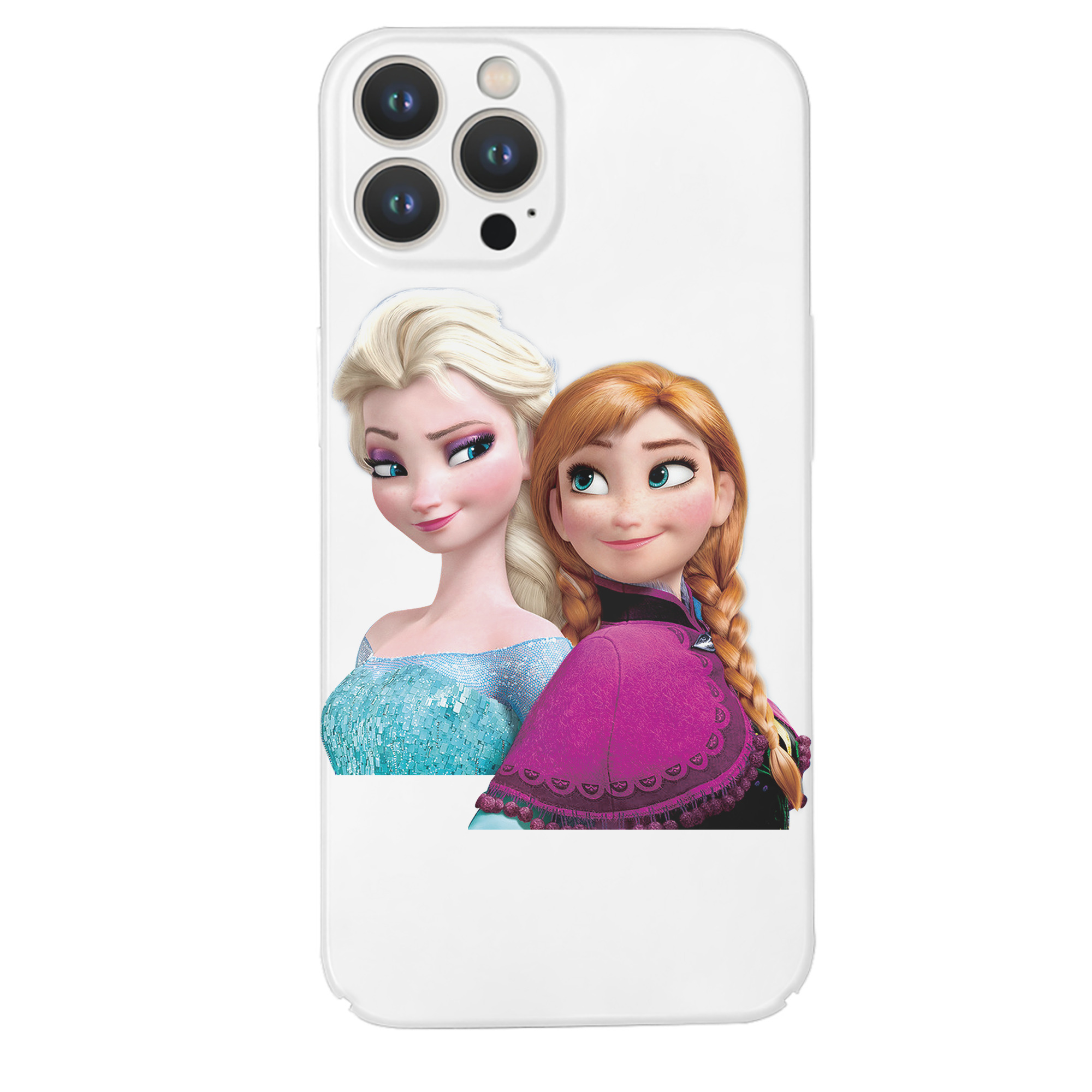 （画像用） アナと雪の女王 アンナ エルサ Frozen Anna Elsa 【iPhone 14シリーズ対応】ハードケース